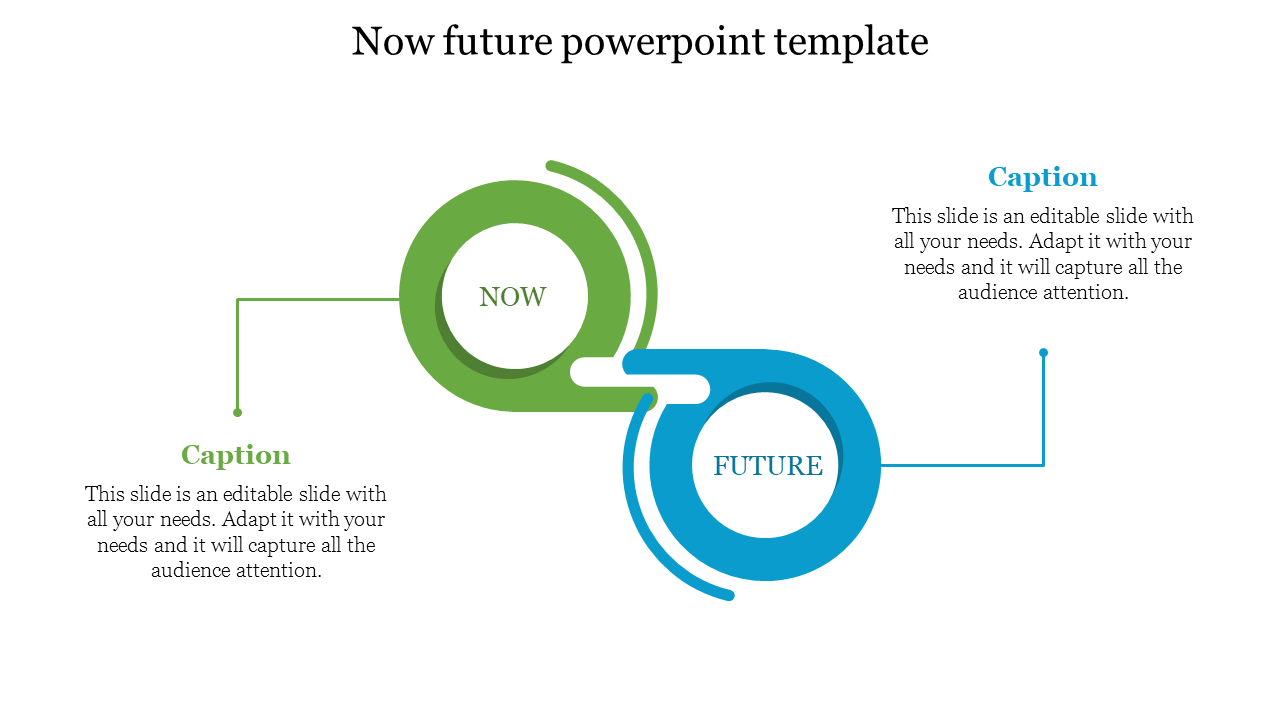 Now-Future PowerPoint Template Presentation Slides